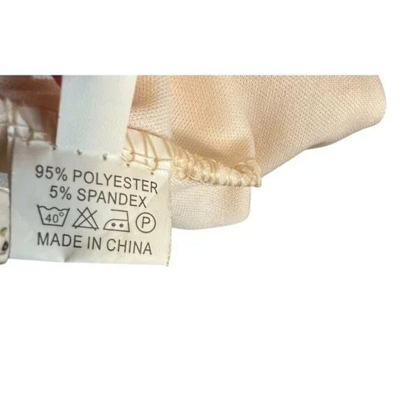 Gold Metallic Flirty Sequined Sheer Mini Romper  Prom Glam Fairy Sexy NWT Sz M - Picture 14 of 16